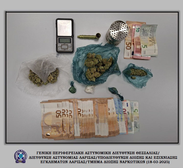 Συνελήφθησαν δυο  άνδρες για κατοχή κάνναβης