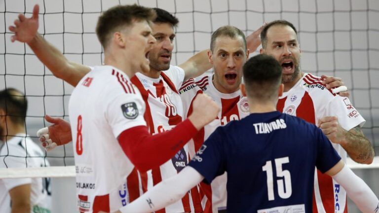 Final-4 Κυπέλλου Ελλάδος βόλεϊ: Χωρίς προβλήματα στον τελικό ο Ολυμπιακός, 3-1 τον ΟΦΗ