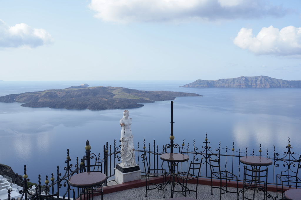 Greece Earthquakes Santorini
