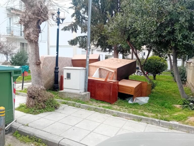 Βανδαλισμοί στο νεότευκτο Αισθητηριακό Πάρκο της Καλαμαριάς