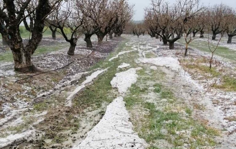 Ζημιές απο χαλάζι σε χωριά του Δήμου Κιλελέρ