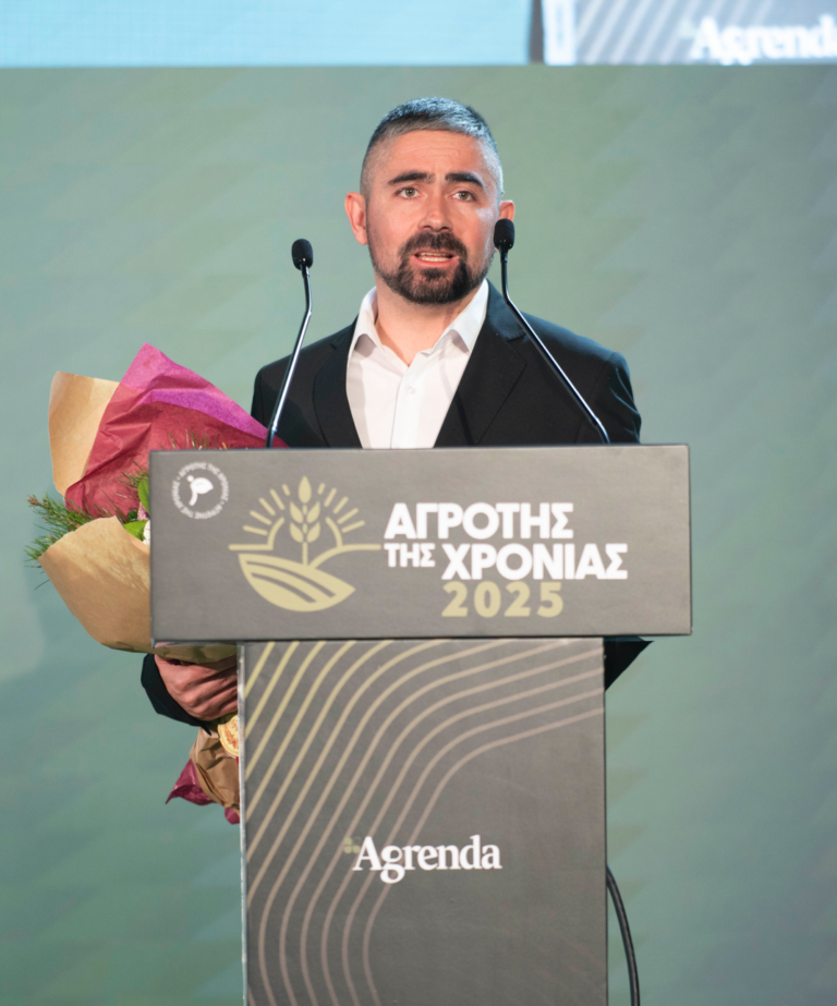 Σάββας Κιλατζίδης: Ο αγρότης της χρονιάς κατάγεται από τα Κοκκινόγεια Δράμας