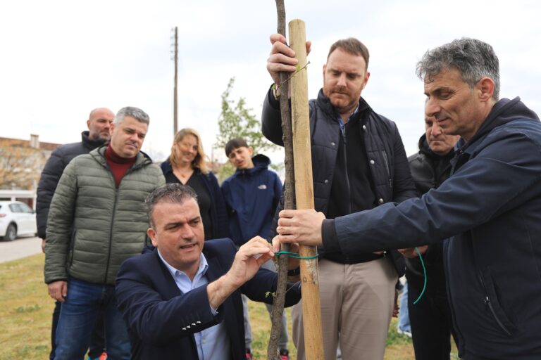 Λάρισα: Φυτεύτηκαν 55 δέντρα στο πάρκο της Γιάννουλης