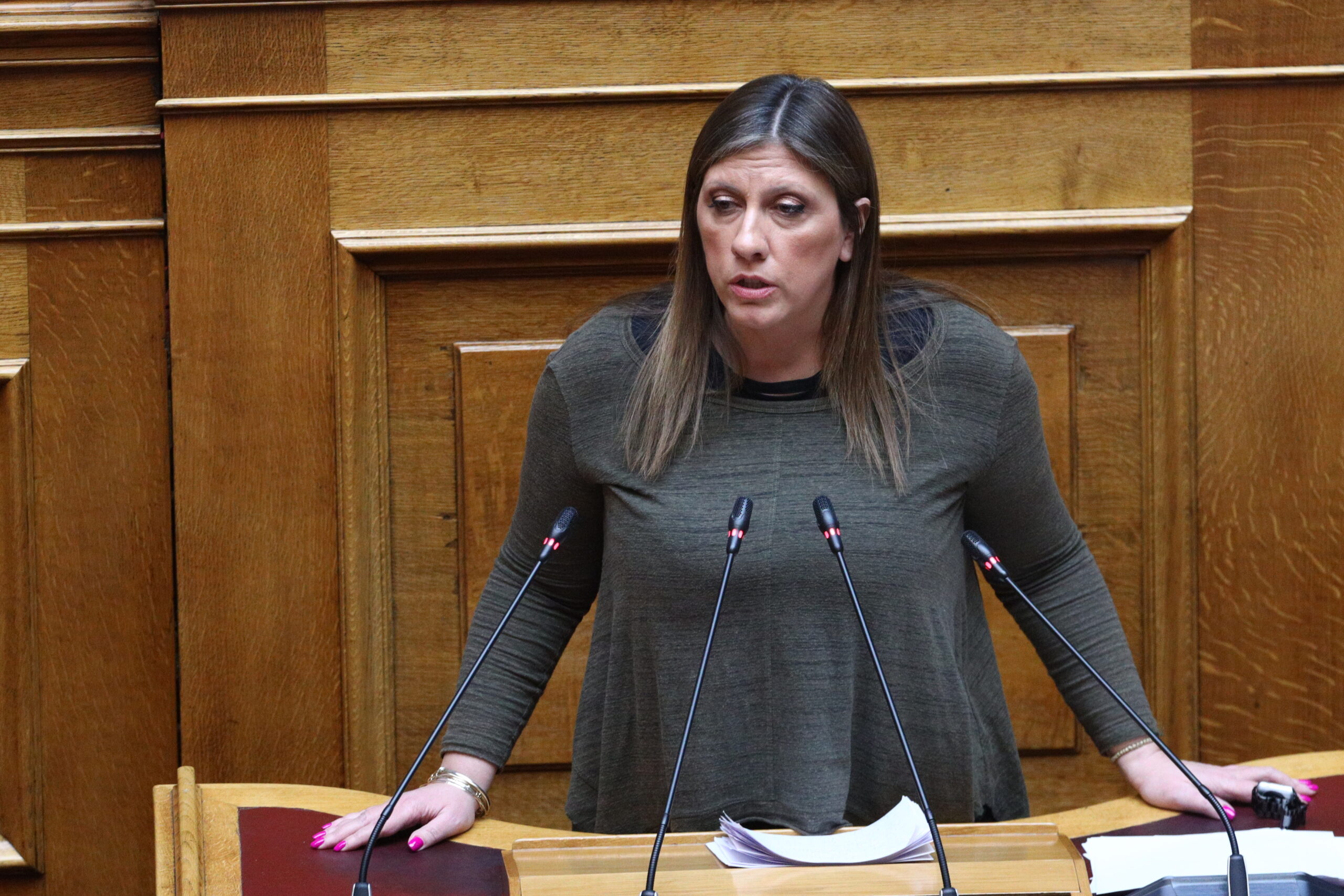 [376225] ΣΥΖΗΤΗΣΗ ΠΡΟ ΗΜΕΡΗΣΙΑΣ ΔΙΑΤΑΞΕΩΣ ΣΤΗΝ ΟΛΟΜΕΛΕΙΑ ΤΗΣ ΒΟΥΛΗΣ ΓΙΑ ΤΟ ΣΙΔΗΡΟΔΡΟΜΙΚΟ ΔΥΣΤΥΧΗΜΑ ΤΩΝ ΤΕΜΠΩΝ (ΓΙΑΝΝΗΣ ΠΑΝΑΓΟΠΟΥΛΟΣ/EUROKINISSI)