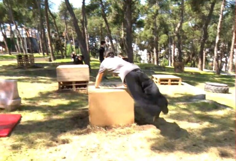 Θεσσαλονίκη: Parkour Jam στο πάρκο της Νέας Ελβετίας