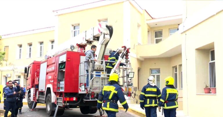 Άσκηση επιχειρησιακής ετοιμότητας στο Σκυλίτσειο γενικό νοσοκομείο Χίου