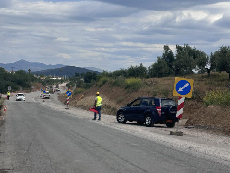Μεσσηνία: Το έργο του δρόμου Μεσσήνη – Εύα – Λάμπαινα επισκέφθηκε ο Περιφερειάρχης Δ. Πτωχός