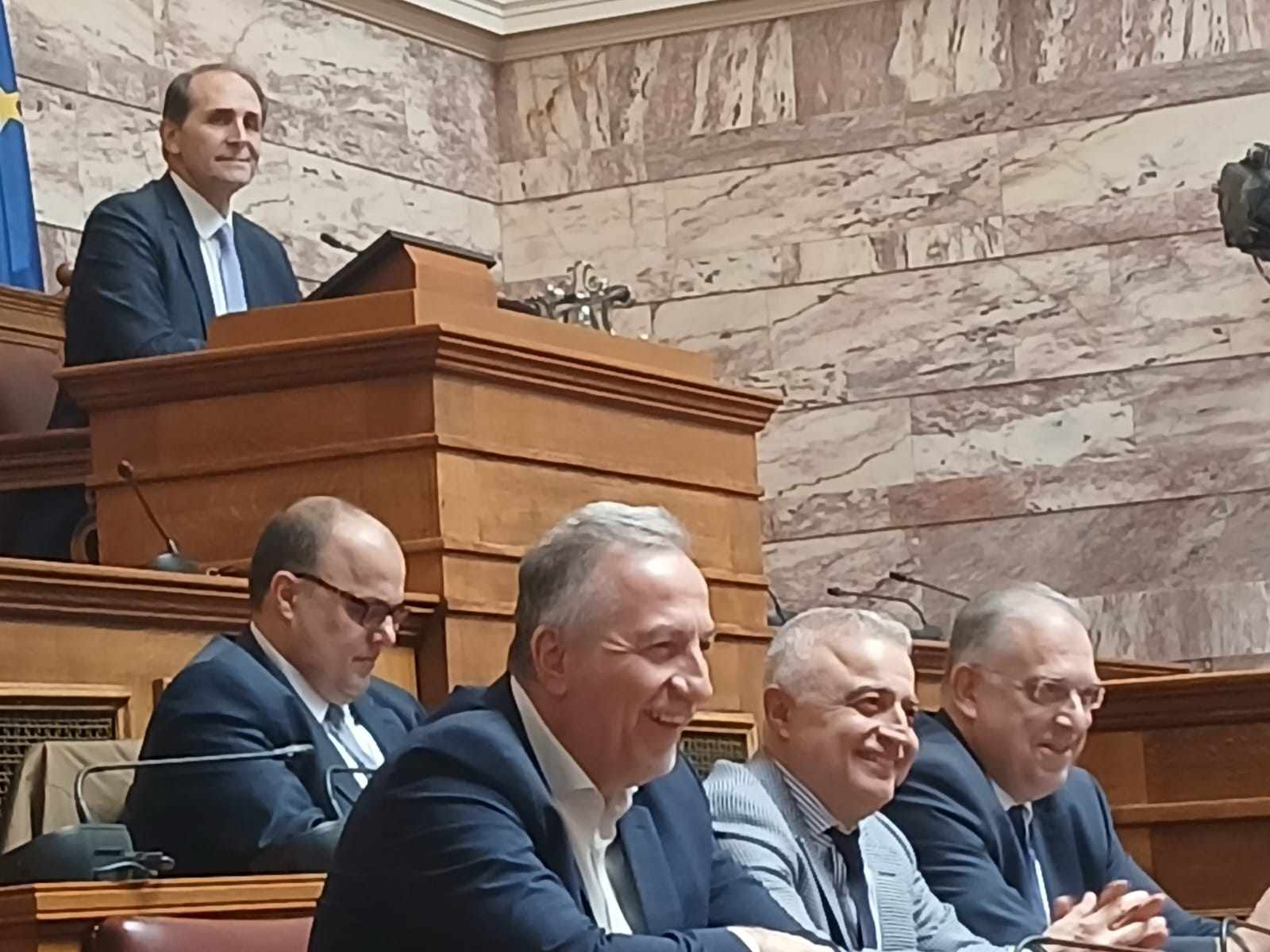 ΝΔ: Ενημερωτική συνάντηση βουλευτών από τον Τ. Θεοδωρικάκο για νο ν/σ της μεταρρύθμισης του αναπτυξιακού νόμου στην Αττική