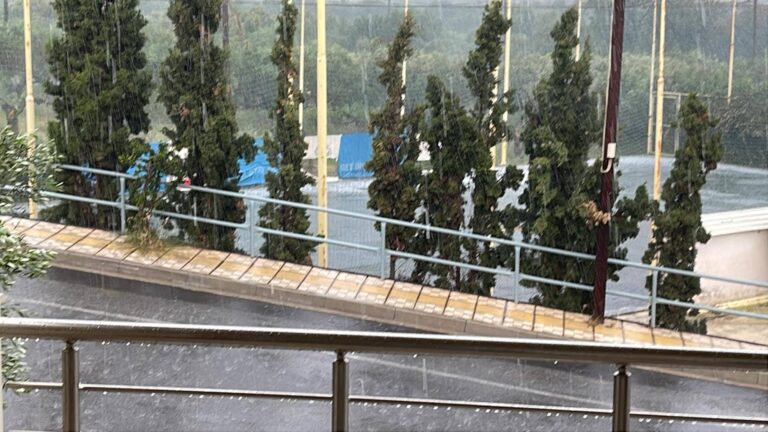 Αγ. Νικόλαος: Έντονη χαλαζόπτωση στην περιοχή του Μεραμβέλλου (video)