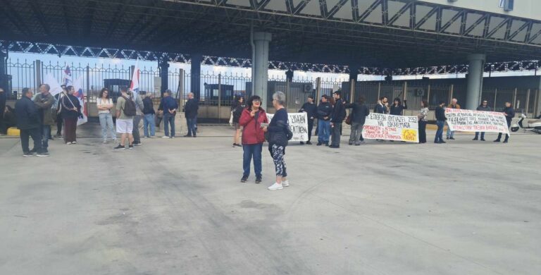 Πάτρα: Συγκέντρωση διαμαρτυρίας στο λιμάνι για τον θάνατο 47χρονης ναυτικού