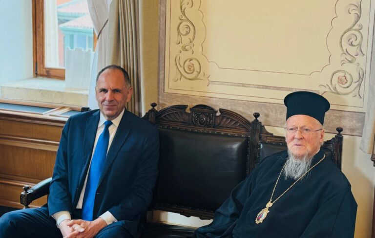 Γεραπετρίτης: Στήριξη Οικουμενικό Πατριαρχείο – Ελπίδα ότι θα επαναλειτουργήσουν η Σχολή της Χάλκης και η Σχολή Μαρασλή