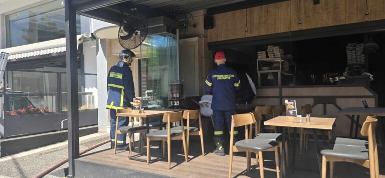 Θεσσαλονίκη: Φωτιά σε ψητοπωλείο στην Πολίχνη (φωτο & βίντεο)