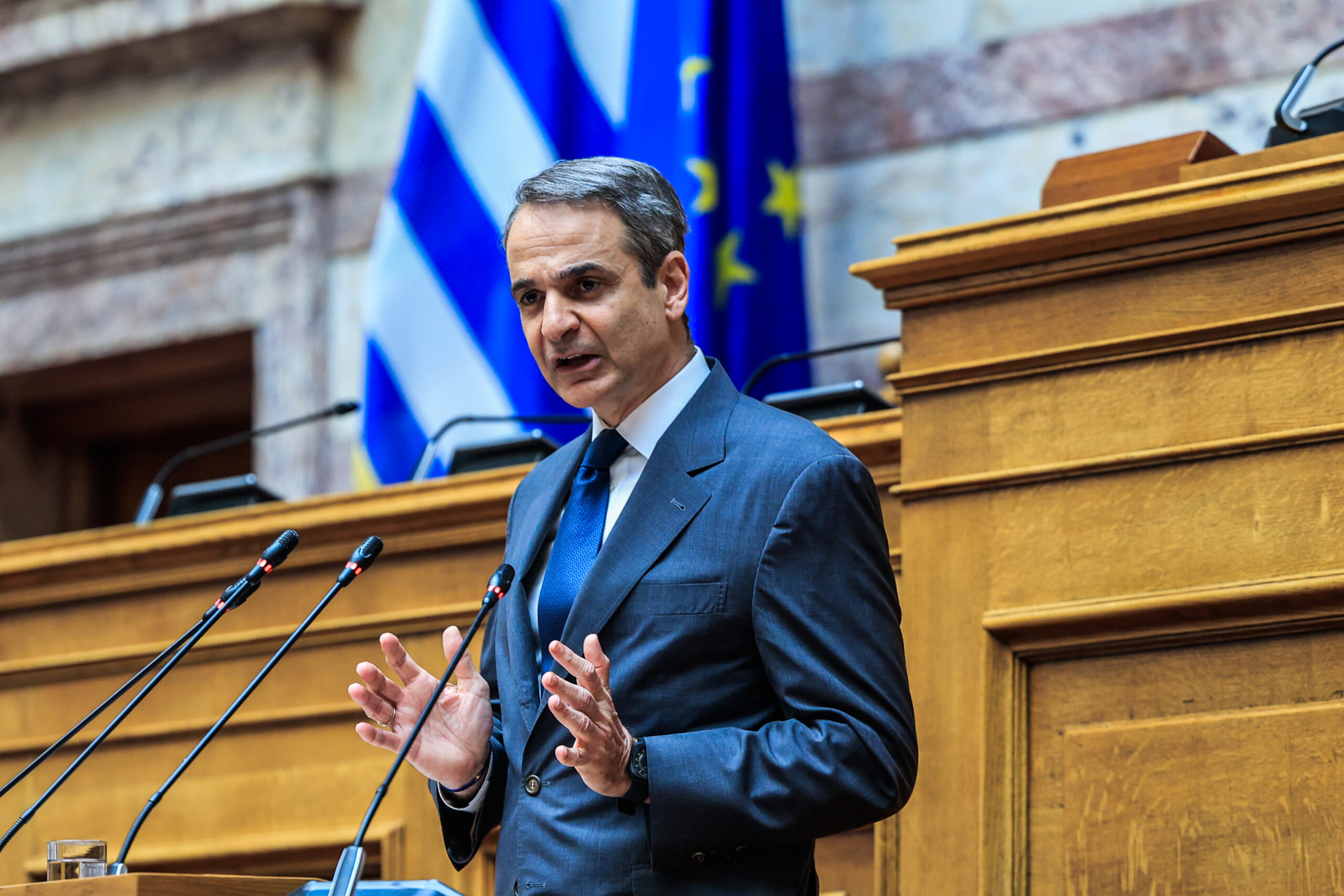 Κ. Μητσοτάκης: Ολόκληρη η υφήλιος θα τιμά κάθε χρόνο το όχημα με το οποίο ταξιδεύουν μέσα στους αιώνες οι αξίες της χώρας που γέννησε τη Δημοκρατία