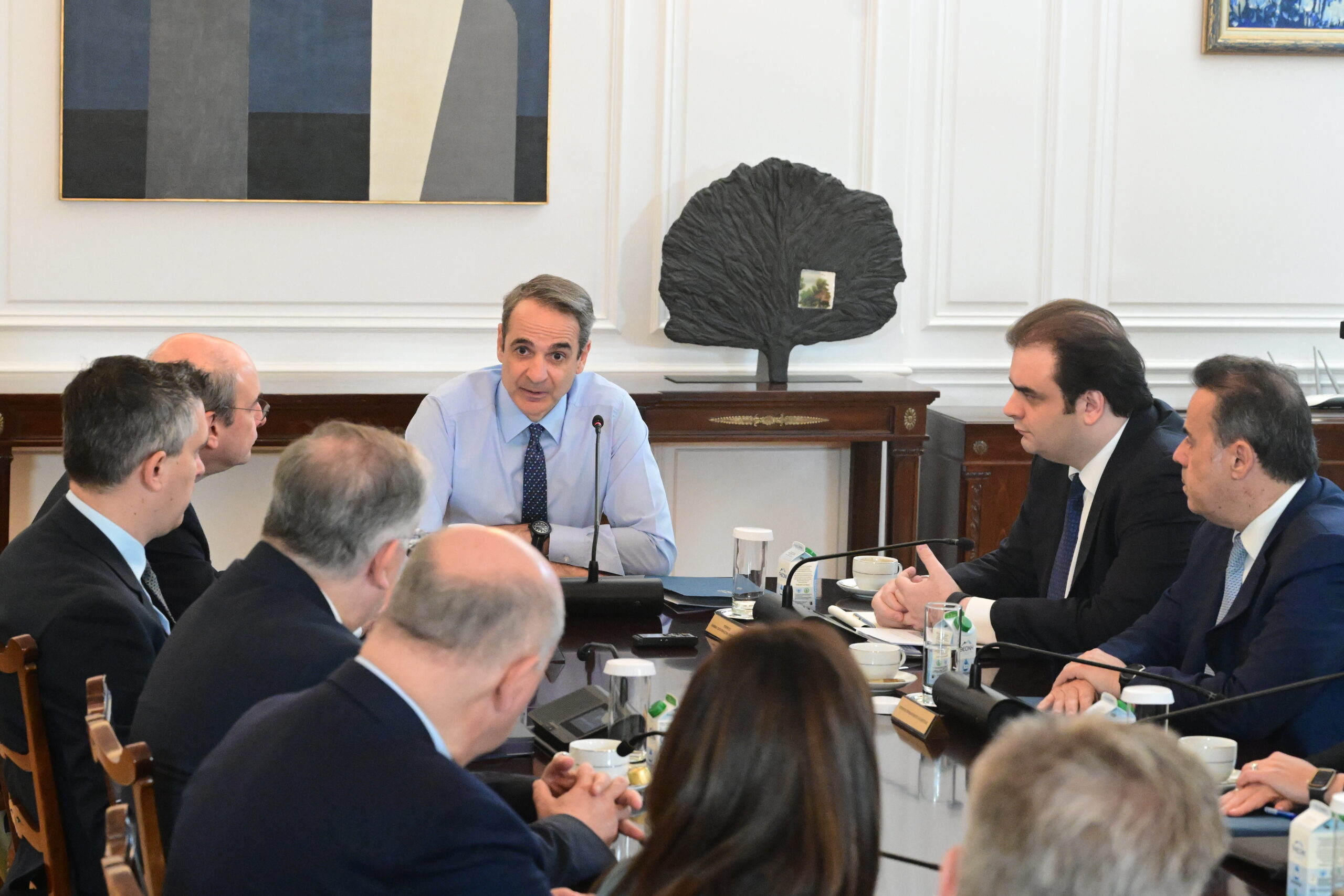 Κυρ. Μητσοτάκης στο ΚΥΣΟΙΠ: Η κυβέρνηση θα αγωνιστεί για τα εθνικά μας συμφέροντα, κοινή ευρωπαϊκή γραμμή για να πετύχουμε περισσότερα – Εξωστρέφεια και συνεργασία με ισχυρές οικονομίες η νέα στρατηγική