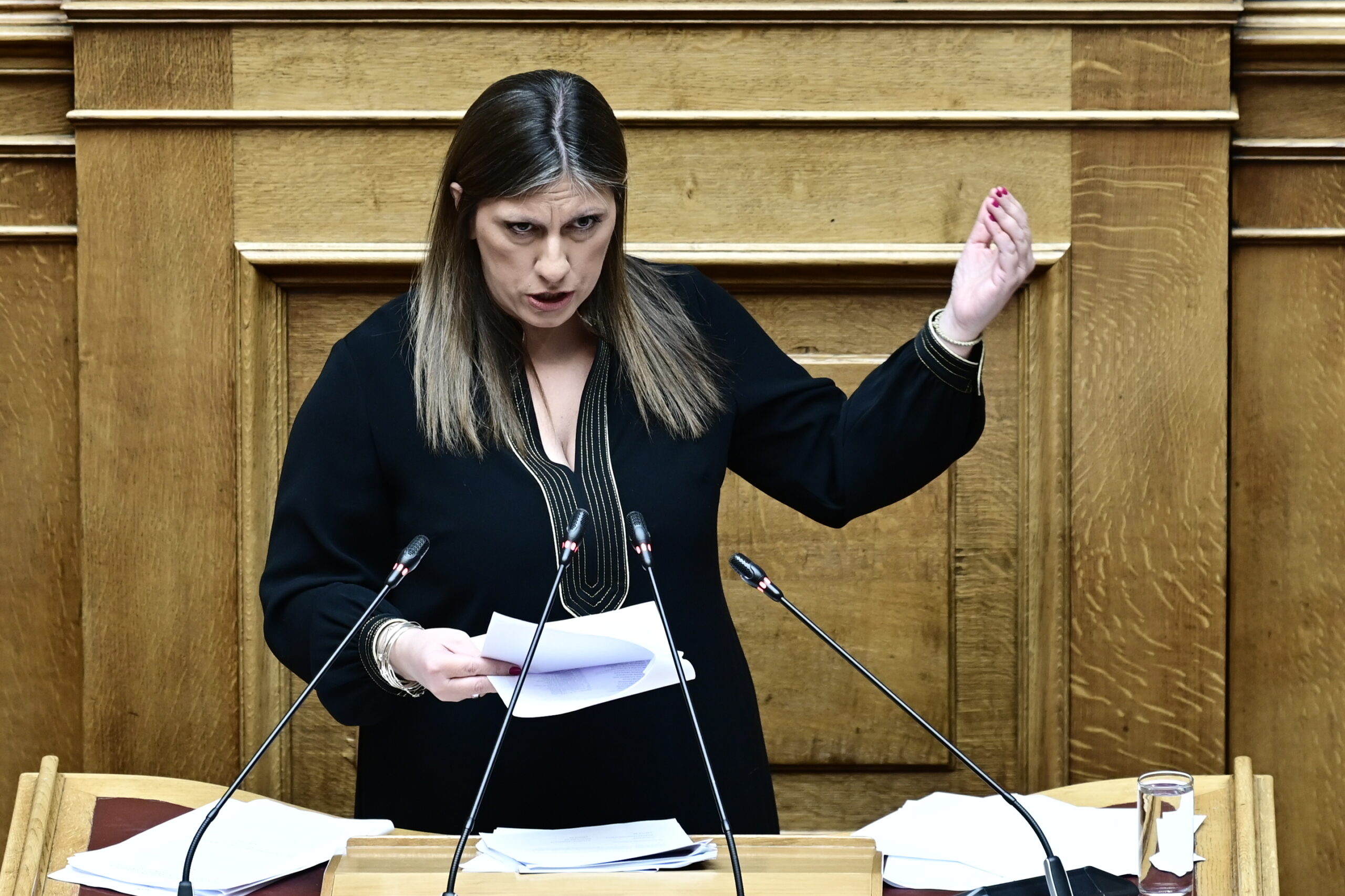 [377170] ΣΥΖΗΤΗΣΗ ΚΑΙ ΛΗΨΗ ΑΠΟΦΑΣΗΣ ΣΤΗΝ ΟΛΟΜΕΛΕΙΑ ΤΗΣ ΒΟΥΛΗΣ ΓΙΑ ΤΟ ΠΟΡΙΣΜΑ ΤΗΣ ΠΡΟΑΝΑΚΡΙΤΙΚΗΣ ΕΠΙΤΡΟΠΗΣ ΓΙΑ ΤΟΝ ΧΡΗΣΤΟ ΤΡΙΑΝΤΟΠΟΥΛΟ (ΜΙΧΑΛΗΣ ΚΑΡΑΓΙΑΝΝΗΣ/EUROKINISSI)