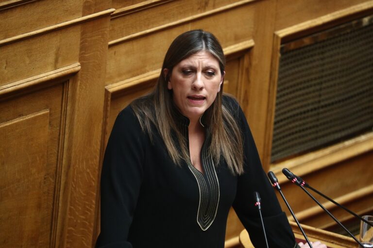 Ζ. Κωνσταντοπούλου: Καλώ την αντιπολίτευση για κοινό αίτημα σύστασης προανακριτικής επιτροπής