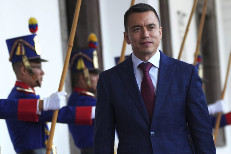 Την στρατιωτική υποστήριξη των ΗΠΑ για την καταπολέμηση των συμμοριών, ζήτησε ο πρόεδρος του Ισημερινού