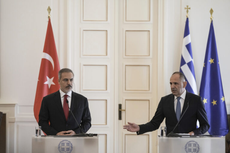 Συνάντηση Γεραπετρίτη – Φιντάν: Στο επίκεντρο οι διατλαντικές σχέσεις, διεθνείς και περιφερειακές εξελίξεις