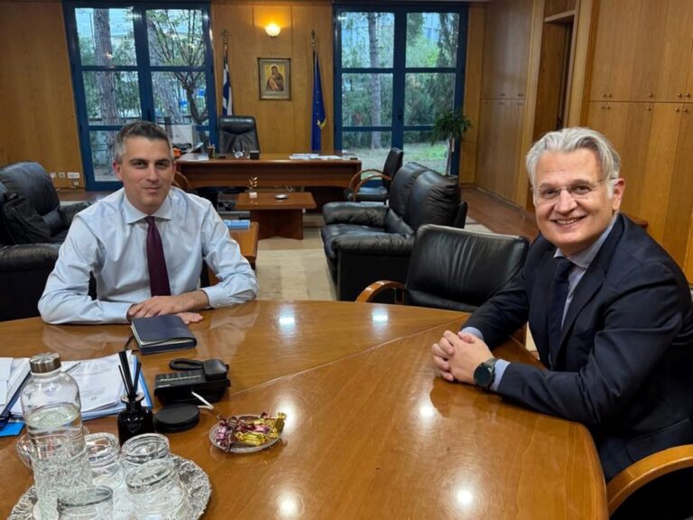 Στον Υπουργό Υποδομών και Μεταφορών Χρίστο Δήμα ο Δ. Πτωχός