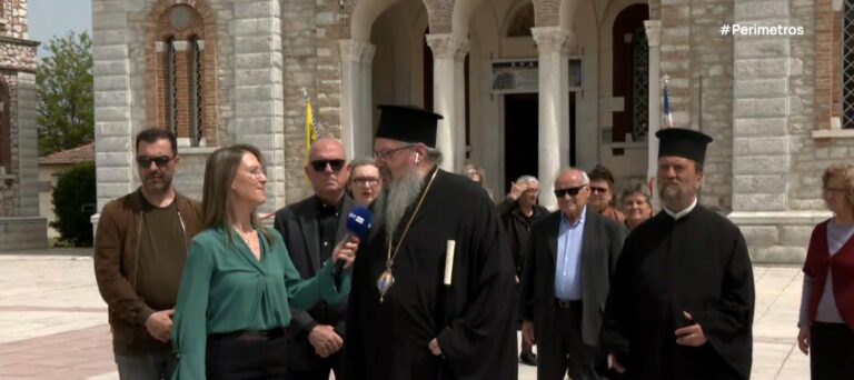 Αμπελώνας: Σήμερα ο αγιασμός για τα θυρανοίξια του ναού Κοιμήσεως της Θεοτόκου