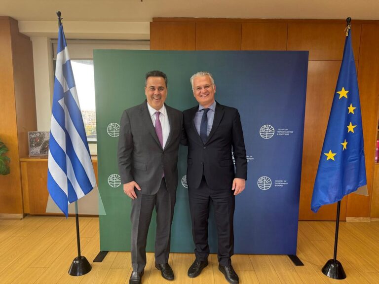Τρίπολη: Στο Υπουργείο Περιβάλλοντος και Ενέργειας ο Δημήτρης Πτωχός