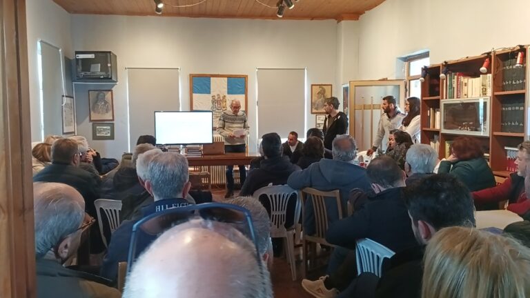 Συγκέντρωση στη Δόριζα Αρκαδίας για το θέμα των βιομηχανικών μονάδων αποθήκευσης ενέργειας