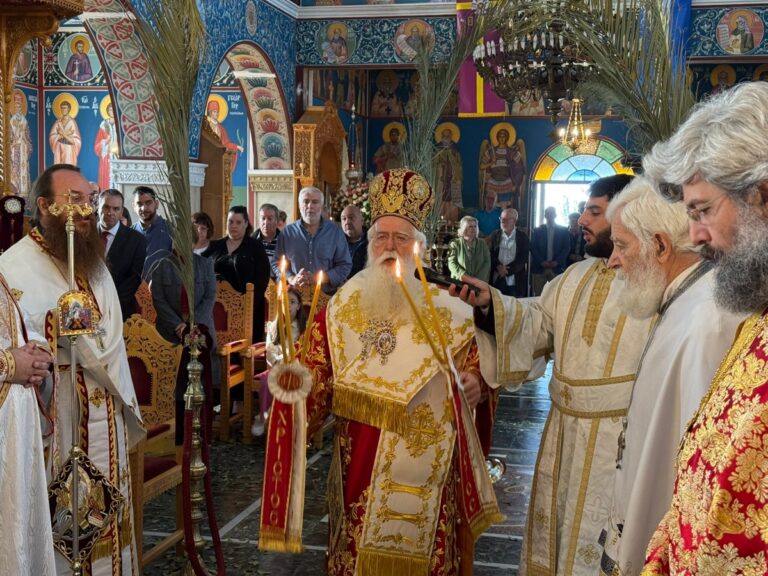Μεγαλοπρεπής Εορτασμός του Αγίου Γεωργίου στη Μητρόπολη Δημητριάδος