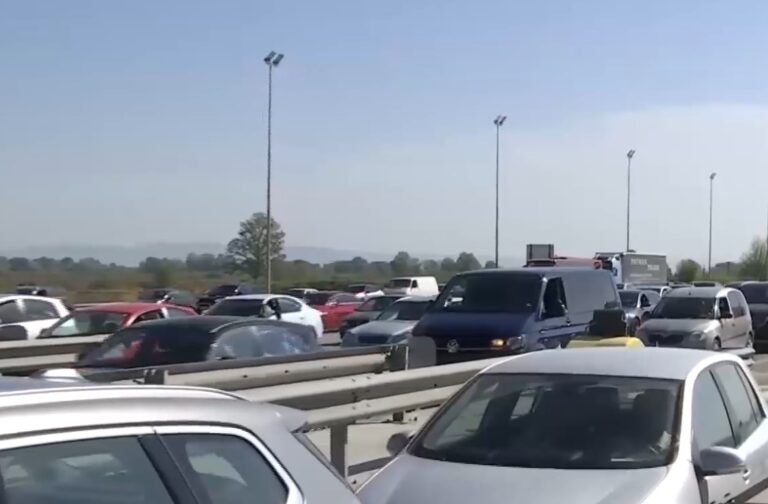 Θεσσαλονίκη: Αυξημένη η κίνηση στα διόδια Μαλγάρων