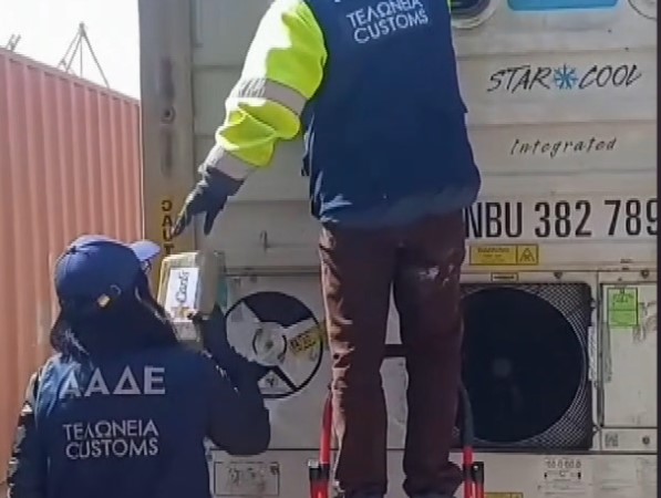 «Μπλόκο» σε μεγάλο φορτίο κοκαΐνης στο λιμάνι της Θεσσαλονίκης