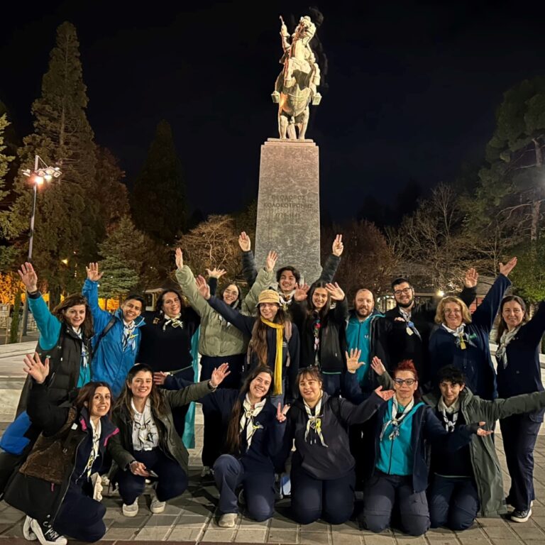 Στελέχη του Σώματος Ελληνικού Οδηγισμού στην Τρίπολη