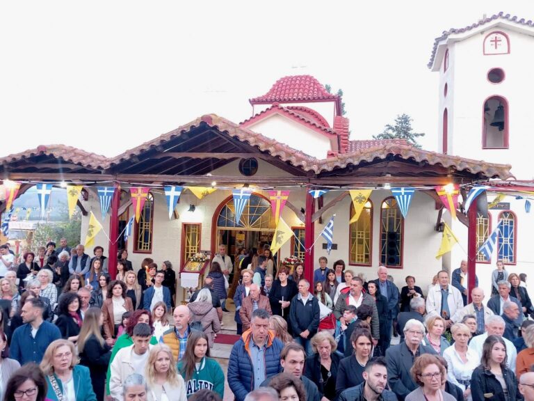 Πανηγυρίζει ο Ιερός Ναός των Αγίων Ραφαήλ, Νικολάου και Ειρήνης στο Ομορφοχώρι Λάρισας