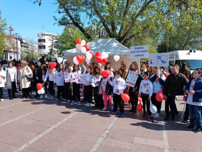 Λάρισα: Μαθητές προωθούν την αιμοδοτική κουλτούρα