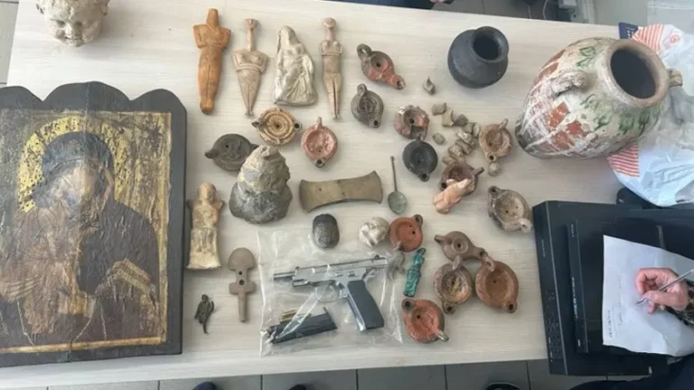 Στον εισαγγελέα Ηρακλείου έξι άτομα για υπόθεση αρχαιοκαπηλίας