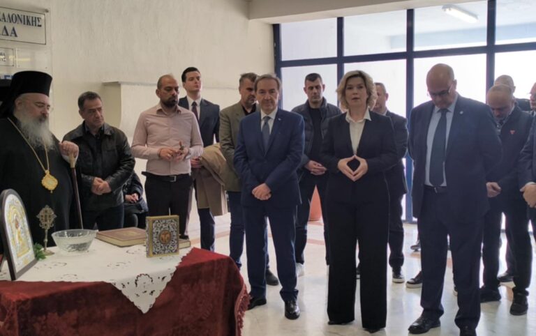 Το νέο Πρωτοδικείο Λαγκαδά εγκαινίασαν ο υφ. Δικαιοσύνης Ιωάννης Μπούγας και η δήμαρχος Νίκη Ανδρεάδου