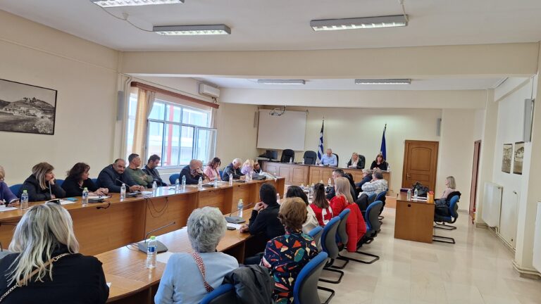 Συνάντηση πολιτιστικών συλλόγων στο Δημαρχείο Ελασσόνας
