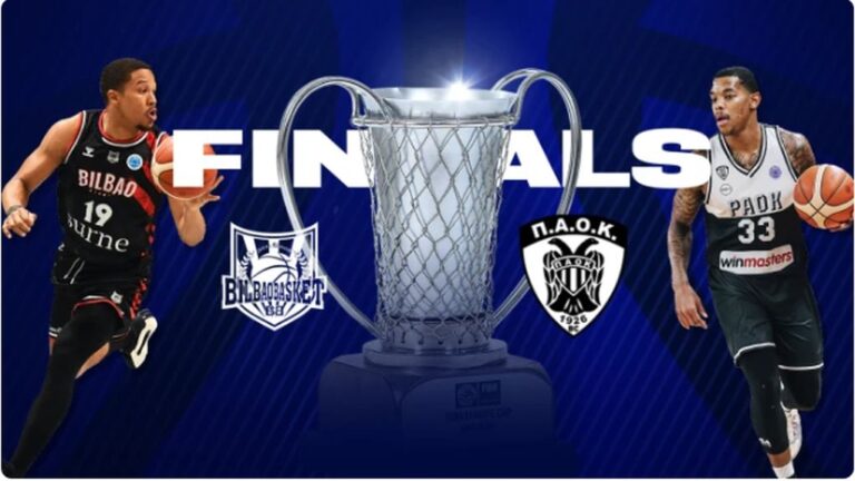 Live streaming: Δείτε τον 1o τελικό Μπιλμπάο-ΠΑΟΚ για το FIBA Europe Cup (21:00, ΕΡΤ3)