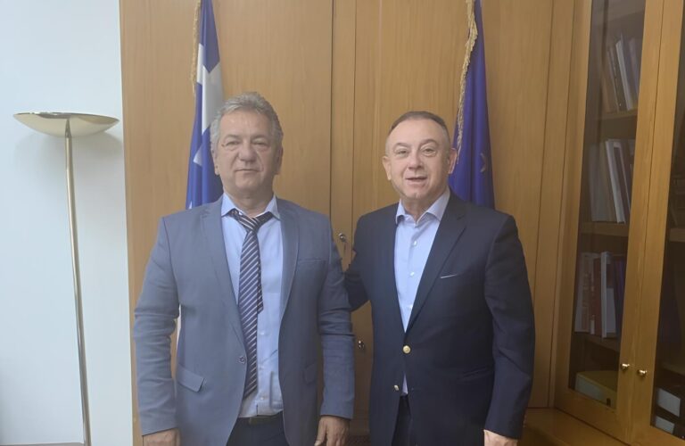 Στο επίκεντρο συνάντησης η Λιμνοδεξαμενή Ξηριά Αλμυρού και κρίσιμα έργα ΕΣΠΑ στη Θεσσαλία