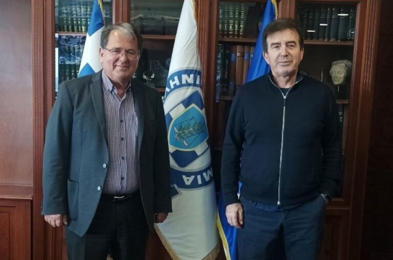 Συνάντηση με τον υπουργό Προστασίας του Πολίτη είχε ο δήμαρχος Λίμνης Πλαστήρα