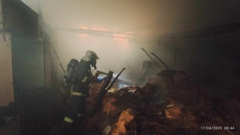 Σέρρες: Πολύωρη μάχη των πυροσβεστών με τις φλόγες σε πυρκαγιά σε ξυλουργείο