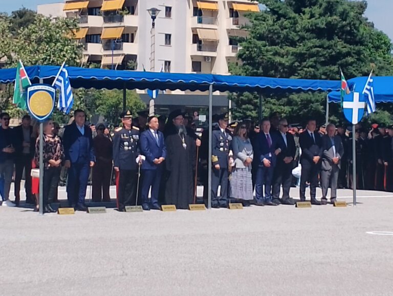 Λάρισα: Η 1η Στρατιά τίμησε τον Άγιο Γεώργιο