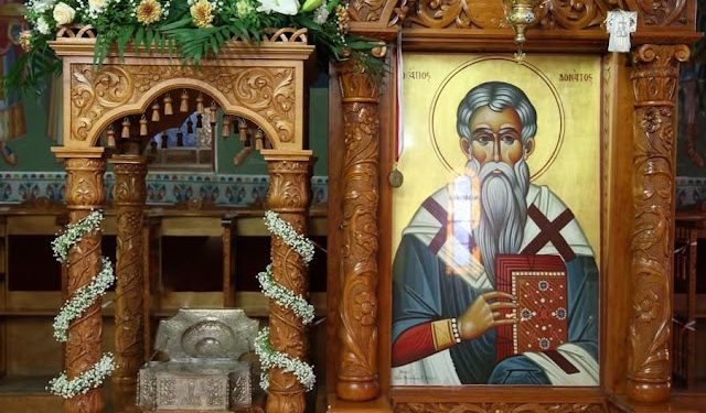 Η Θεσπρωτία τιμά τον πολιούχο της Άγιο Δονάτο