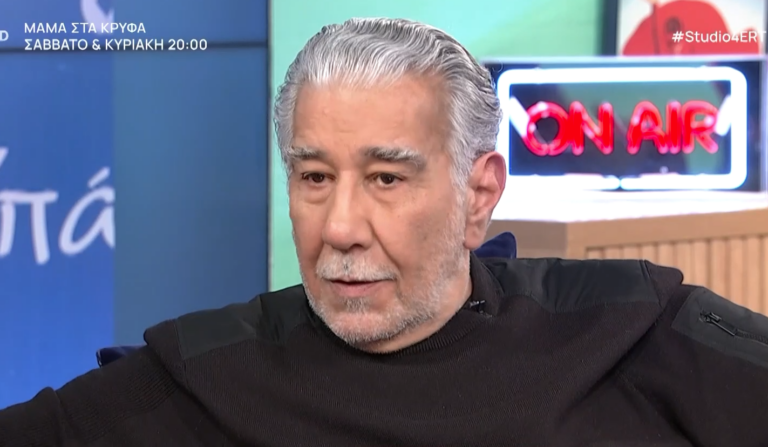 Γιώργος Τσεμπερόπουλος στο «Στούντιο 4»: Θα έκανα το «Υπάρχω» μόνο αν ήμουν ενθουσιασμένος με τον πρωταγωνιστή