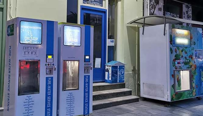 Χανιά: Ένα water kiosk στη Γαύδο … Δωρεάν νερό για κατοίκους και επισκέπτες