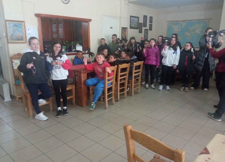 Τα κάλαντα της Άνοιξης έψαλαν στο ΚΑΠΗ Πυργετού οι μαθητές του δημοτικού σχολείου