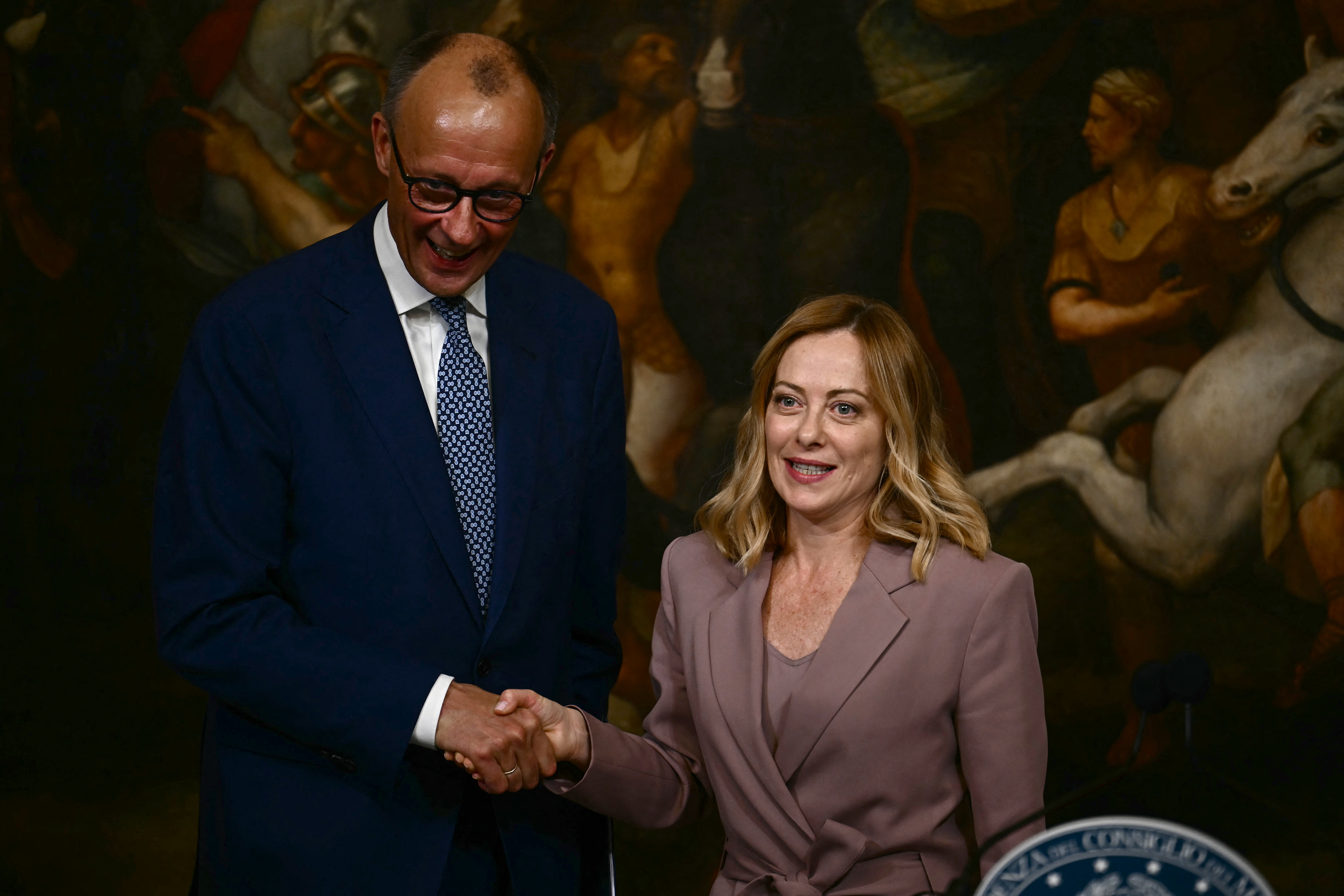 Συνάντηση Μελόνι – Μερτς: Στο επίκεντρο βρέθηκαν το μεταναστευτικό, το ουκρανικό και το μέλλον της Ευρώπης