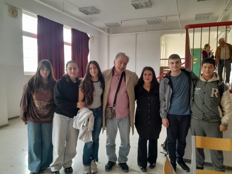 Βόλος: Βιωματική διδασκαλία της Ελένης του Ευριπίδη από το Σπ. Μαβίδη στο 4ο Γυμνάσιο Ν. Ιωνίας