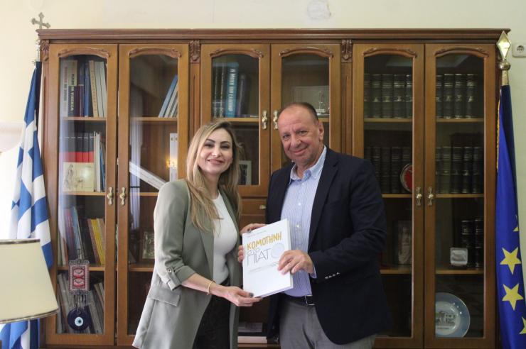 Συνάντηση συνεργασίας για διασυνοριακή επιχειρηματικότητα μεταξύ ΕΒΕ Ροδόπης και Τουρκικού Προξενείου Κομοτηνής