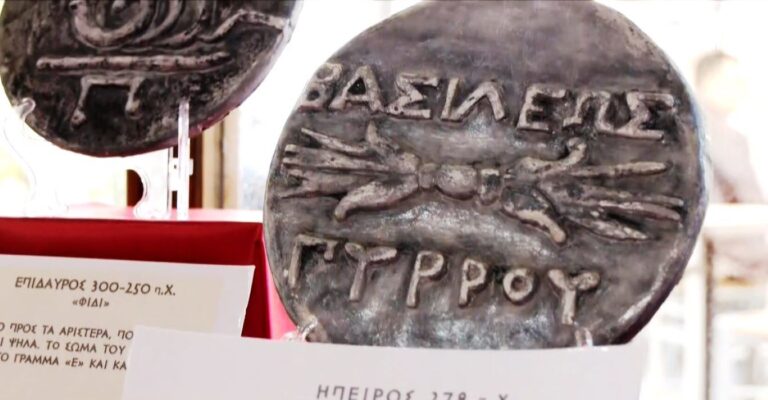 Έκθεση με ακριβή αντίγραφα νομισμάτων του 7ου π.Χ. αιώνα