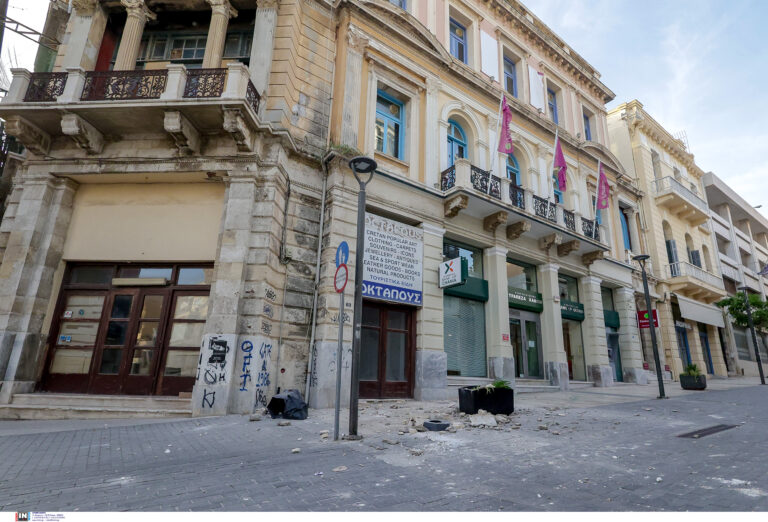 Ο Δήμαρχος Ηρακλείου στο ΕΡΤNews για τις ζημιές σε κτήριο στο κέντρο της πόλης: «Δεν υπάρχει εικόνα προβλημάτων στην πόλη»