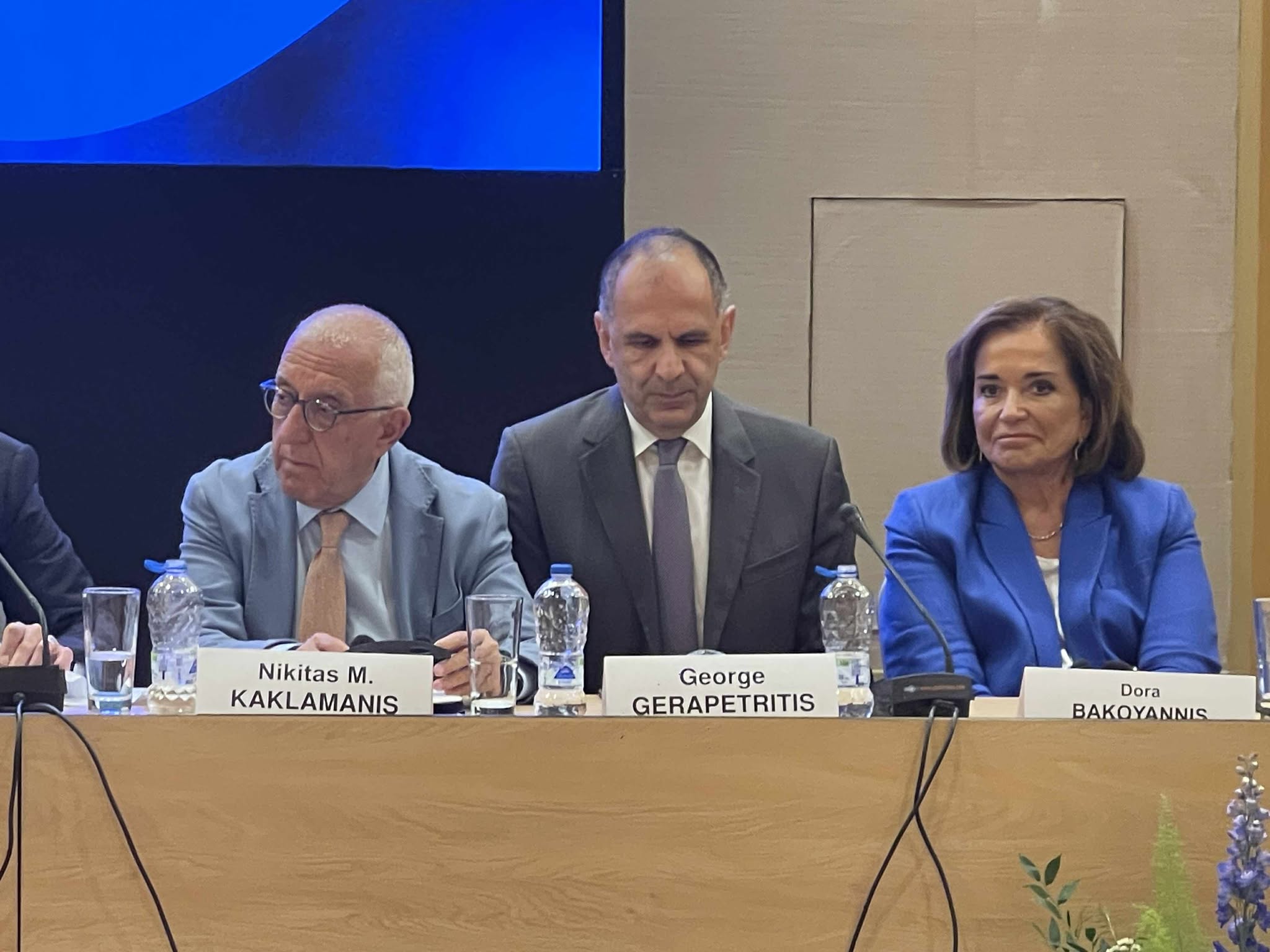Ντόρα Μπακογιάννη από τα Χανιά: Το Συμβούλιο της Ευρώπης συντάχθηκε πλήρως με την ελληνική εισήγηση για τη Γάζα